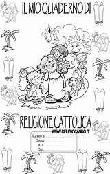 Religione Copertina Quaderno Classe Terza Cattolica Copertine Religiocando Attività Bacheca Insegnamento sketch template
