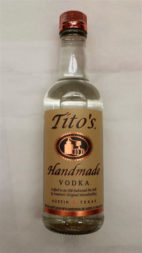titos hand  vodka ml