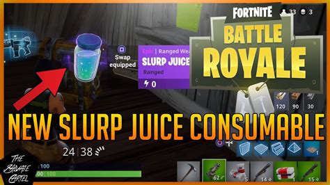 new slurp juice consumable fortnite battle royale youtube