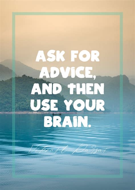 vikrant parsais quote  advice brain   advice