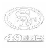 Coloring 49ers Pages Logo Francisco San Related Posts sketch template