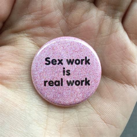 Sex Work Support Button Or Magnet Etsy