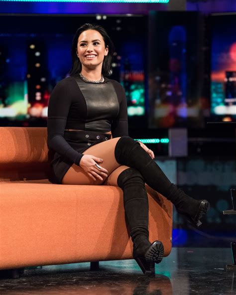 Demi Lovato At Senkveld Talk Show In Sweden 11 05 2015