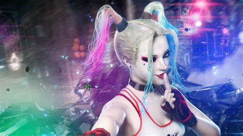 harley quinn fanart  resolution hd  wallpapers images backgrounds