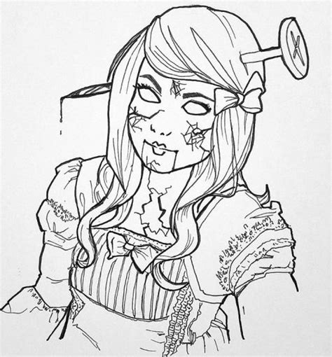 anime gore coloring pages