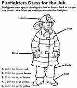 Firefighter Coloring Fire Gear Dress Pages Safety Kids Preschool Sheets Fighters Week Firefighters Color Teaching Printable Books Firemen Fireman Sheet sketch template