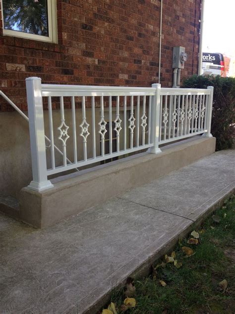 Pre Finished Aluminum Exterior Railing Stair Railing Outdoor Decor