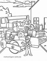 Baustellenfahrzeuge Baustelle Malvorlage Malvorlagen Bauarbeiter Herunterladen Bagger Kinderbilder Fahrzeuge Beste Kostenlose Komputer Ando sketch template