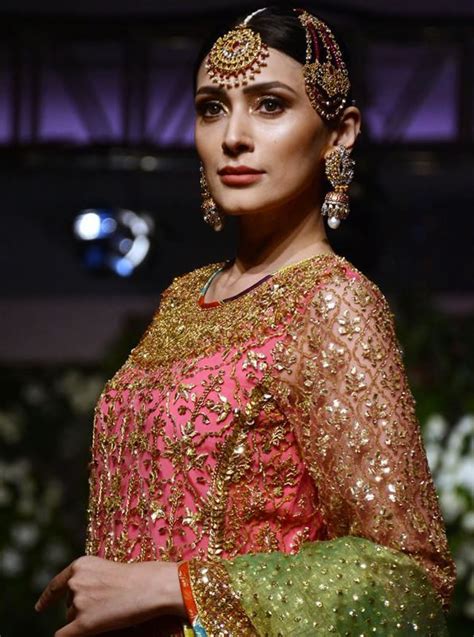 pfdc bridal couture week 2018 exquisite pakistani wedding wear desiblitz