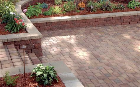 piece cobble stone pavers easily recreate  timeless random cobble