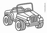 Jeep Coloring Pages Kids Drawing Printable Book Road Safari Print Transportation Colouring Color Toyota Cars Jungle Template Land Preschool Truck sketch template