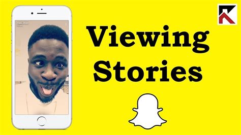 how to view stories snapchat youtube