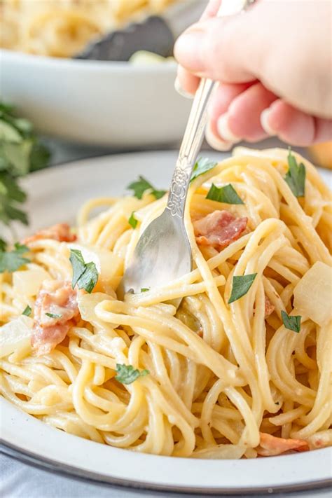 authentic pasta carbonara recipe