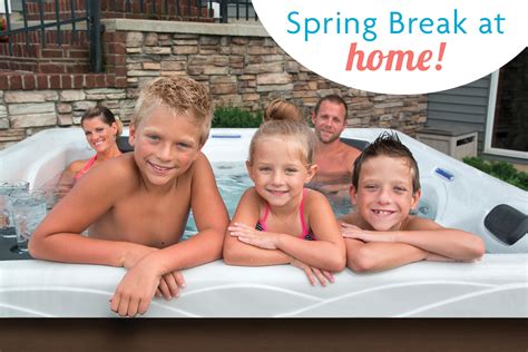spring break at home 14 ideas for a fun week master spas blog