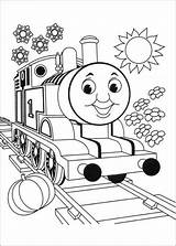 Pages Coloring Tayo Getcolorings Thomas Train sketch template