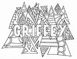 Griffey Coloring Printable Pages Two Doodles Stevie Shown Above Click sketch template
