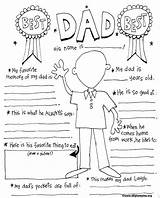 Fathers sketch template