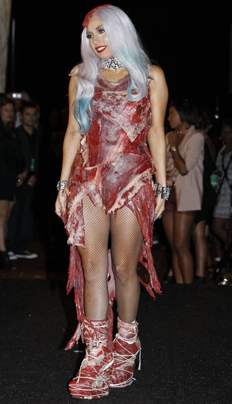 ‘shocking’ Lady Gaga Meat Dress Photos ~ Myclipta
