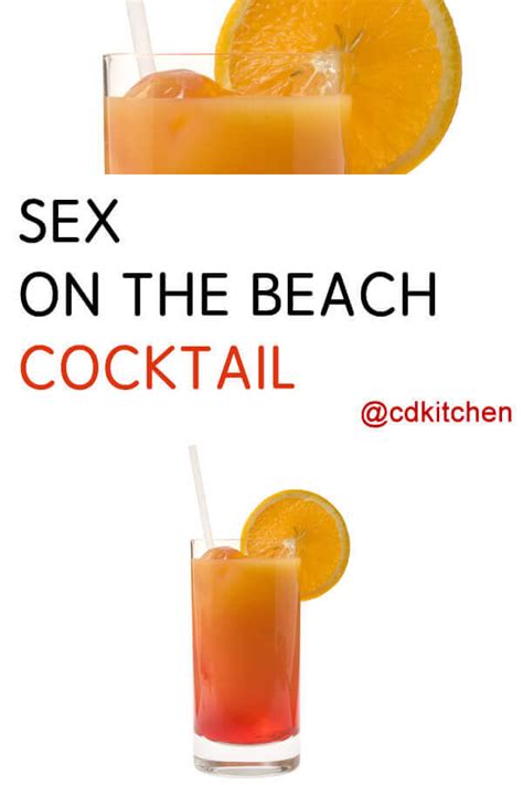 Sex On The Beach Cocktail Recipe From
