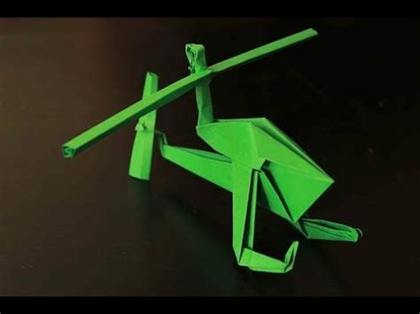 como hacer  helicoptero de papel  vuela mucho origami