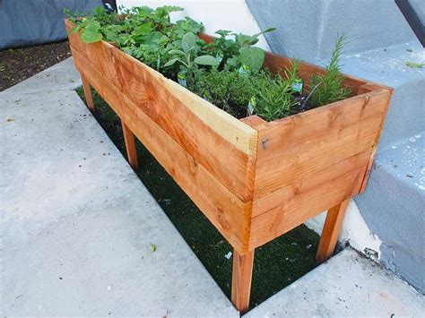 How To Make A Raised Flower Box