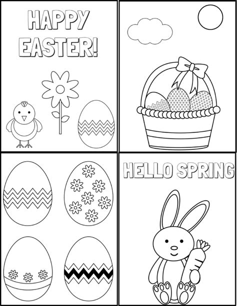 printable easter coloring pages real mom recs