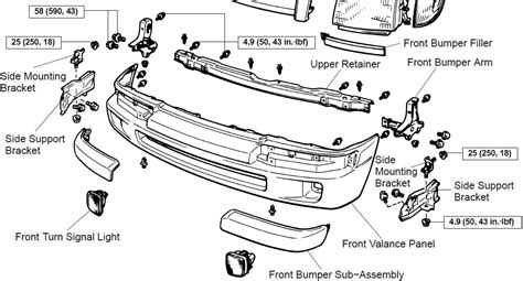 toyota tacoma bumper parts qa  front bumper assembly