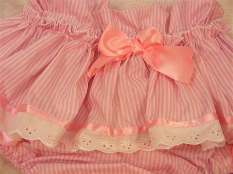 adult baby sissy abdl pink candystripe cotton diaper etsy uk