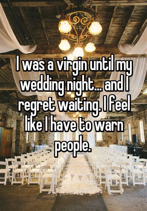 People Who Waited Until Their Wedding Night To Lose Virginity Reveal If