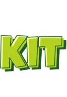 kit logo  logo generator smoothie summer birthday kiddo colors style