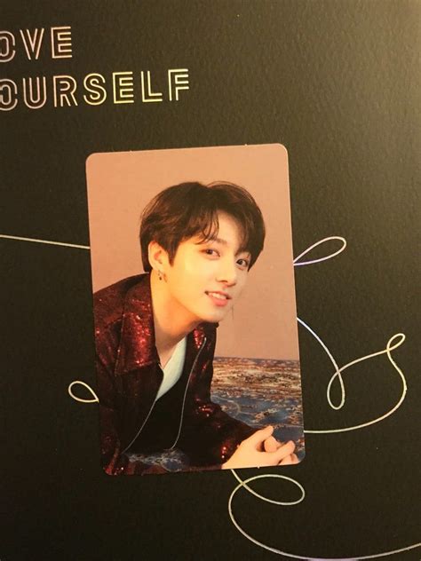 Love Yourself Tear Photo Card O Version ♪ Geek Culture Bts Merch