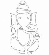 Coloring Ganesha Ganesh Shiva Momjunction sketch template