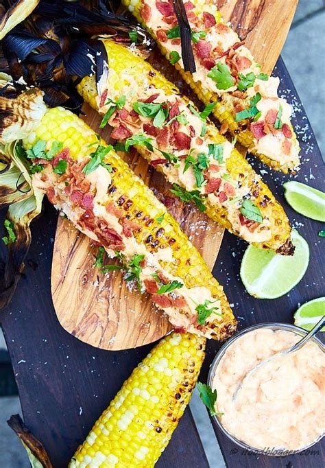 bacon wrapped corn on the cob will be your go to grill