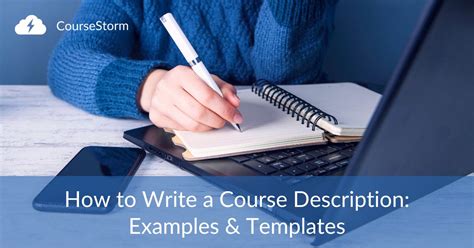 write   description examples templates