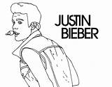 Justin Bieber Coloring Celebrities Drawing Singing Getdrawings Coloringcrew Pages Cartoon Drawings sketch template