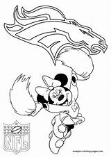 Coloring Broncos Pages Denver Nfl Mouse Minnie Mascot Cheerleader Print Cheer Printable Color Clipart Clipartbest Az Football Seahawks Comments Drawings sketch template