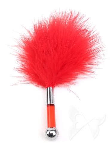 Fare L Amore Tease And Please Feather Tickler Red Fare L