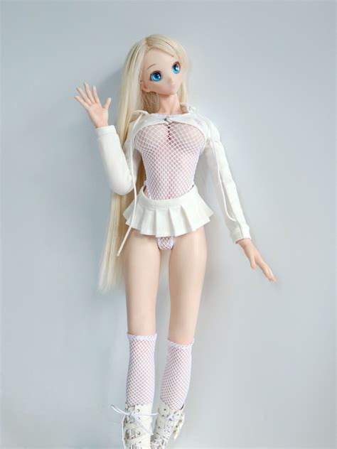 60cm Japan Sakura Doll 1 3 Anime Seamless Silicone Doll Hinagiku White