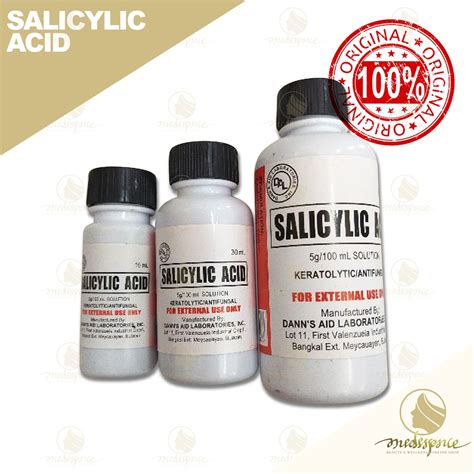 salicylic acid mlmlml  original authentic shopee philippines