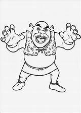 Coloring Pages Shrek Cartoons Samec Marko Posted sketch template