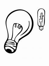 Bulb Light Coloring Sheets Print Printable Customize Now Template Freeprintableonline sketch template
