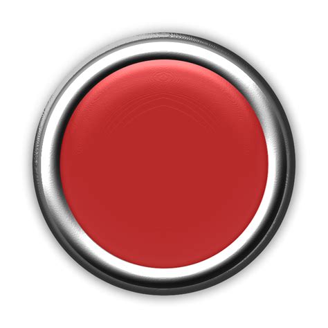 clipart red button  internal light turned  clipart