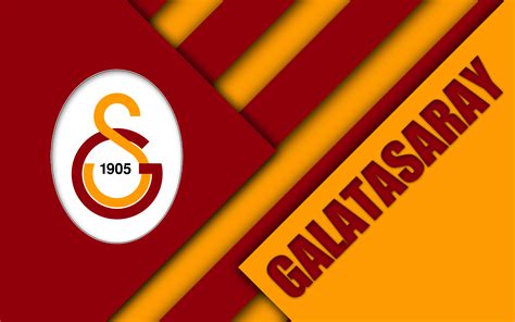 Galatasaray S K Emblem Logo Soccer Wallpaper Coolwallpapers Me