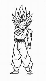 Gohan Coloring Super Pages Saiyan Dragon Ball Goku Ssj2 Drawing Print Color Clipart Printable Clip Piccolo Getcolorings Popular Comments sketch template