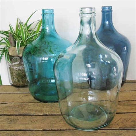 Are You Interested In Our Vintage Glass Bottle Vase With Our Large