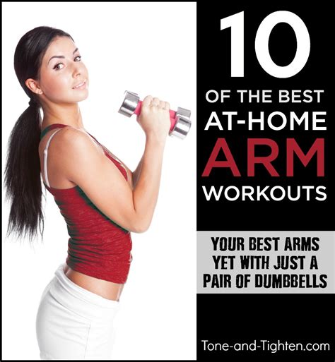 10 of the best at home arm workouts tone and tighten