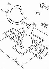 Peeps Marshmallow Colorir Coloriage Bunny Desenhos Coloriez Malvorlagen Ausmalbilder Coloriages Bunnies Molde Junina Feltro Eva Tes Choisis Xcolorings sketch template