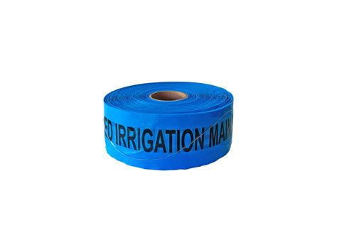 bridgland detectable tape irrigation mm  mtr  reece
