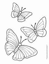 Butterflies Fluttering Easypeasyandfun Simple Tsgos Ausmalen Peasy sketch template