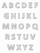 Alphabet Colorare Galleria sketch template
